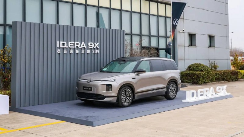 Запуск продаж нового электромобиля VW ID. era 9X: характеристики и первые впечатления