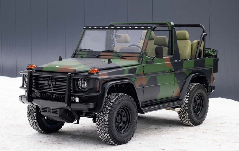 Обновлённый G-класс 1991 года с мощным V8 обошёлся дороже нового экземпляра