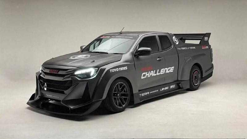 Isuzu выпустила ограниченную серию гоночных пикапов D-Max для профессиональных кубков Isuzu выпустила ограниченную серию гоночных пикапов D-Max для профессиональных кубков