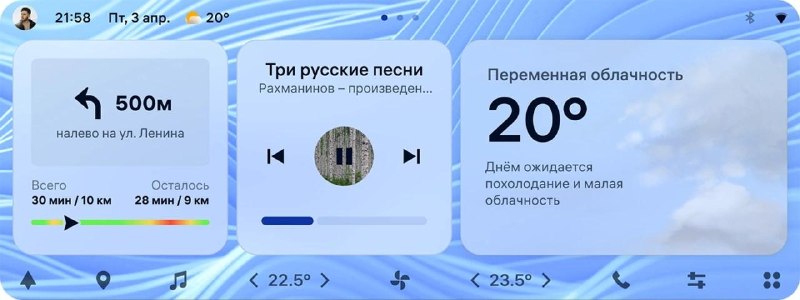 Российская операционная система «Аврора Авто» получила обновление для умных автомобилей Российская операционная система «Аврора Авто» получила обновление для умных автомобилей