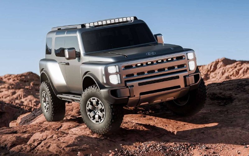 Hyundai презентовала концептуальный внедорожник Boulder с брутальным дизайном Hyundai презентовала концептуальный внедорожник Boulder с брутальным дизайном