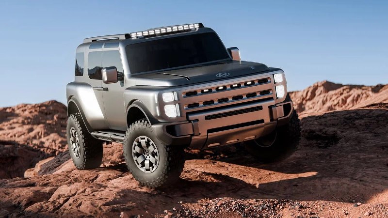 Hyundai презентует новый рамный внедорожник Boulder: конкуренты Ford Bronco и Jeep Wrangler