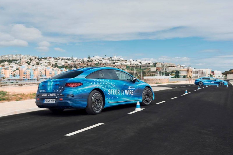 Mercedes-Benz EQS впервые получит рулевое управление без механической связки Mercedes-Benz EQS впервые получит рулевое управление без механической связки