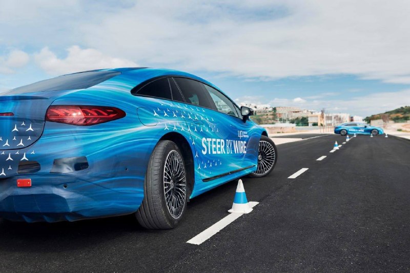 Mercedes-Benz EQS впервые получит рулевое управление без механической связки Mercedes-Benz EQS впервые получит рулевое управление без механической связки