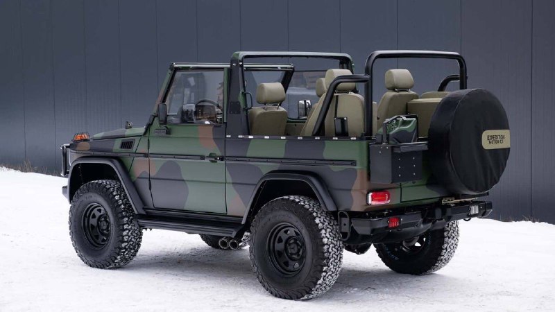 Реставрация и модернизация классического G-класса с мощным мотором от GM