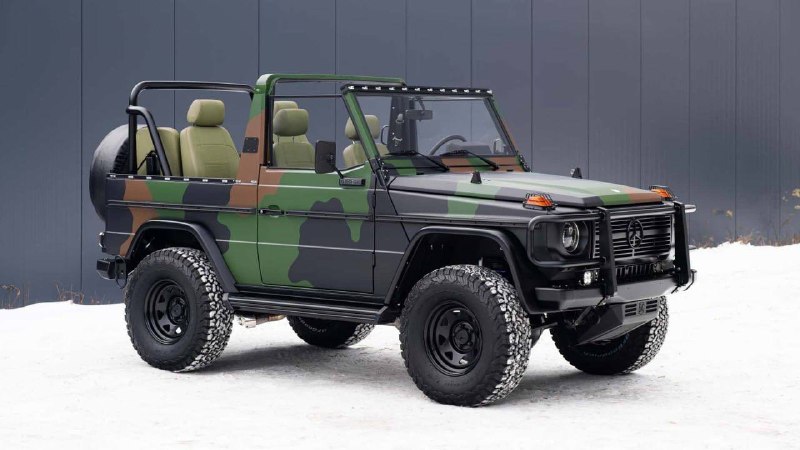 Реставрация и модернизация классического G-класса с мощным мотором от GM