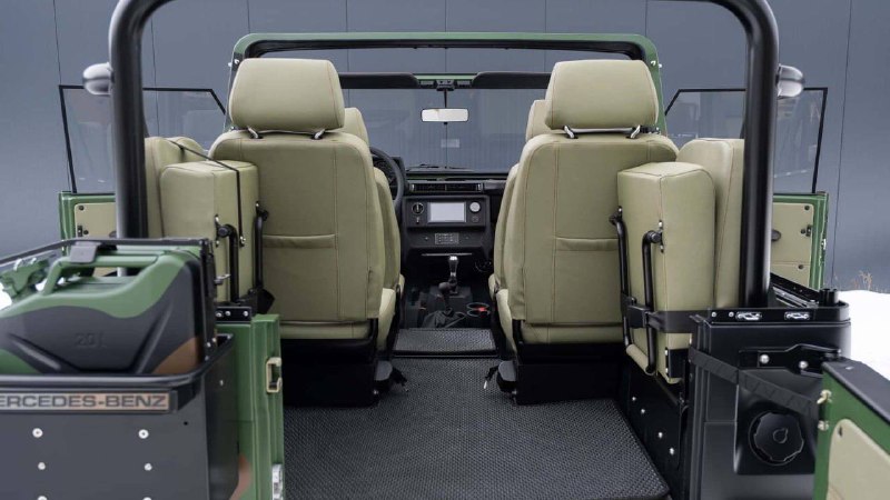 Реставрация и модернизация классического G-класса с мощным мотором от GM
