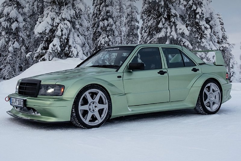 Возрождение классического Mercedes-Benz 190E 2.5-16 Evo II: экстремальные испытания нового рестомода