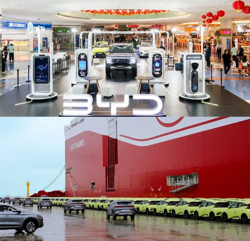 BYD укрепляет позиции на зарубежных рынках и представляет новые электромобили BYD укрепляет позиции на зарубежных рынках и представляет новые электромобили