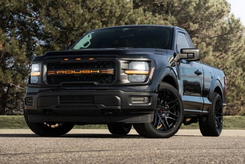 Модернизированный пикап Roush Nitemare combines Ford F-150 Lobo style with Raptor R мощностью