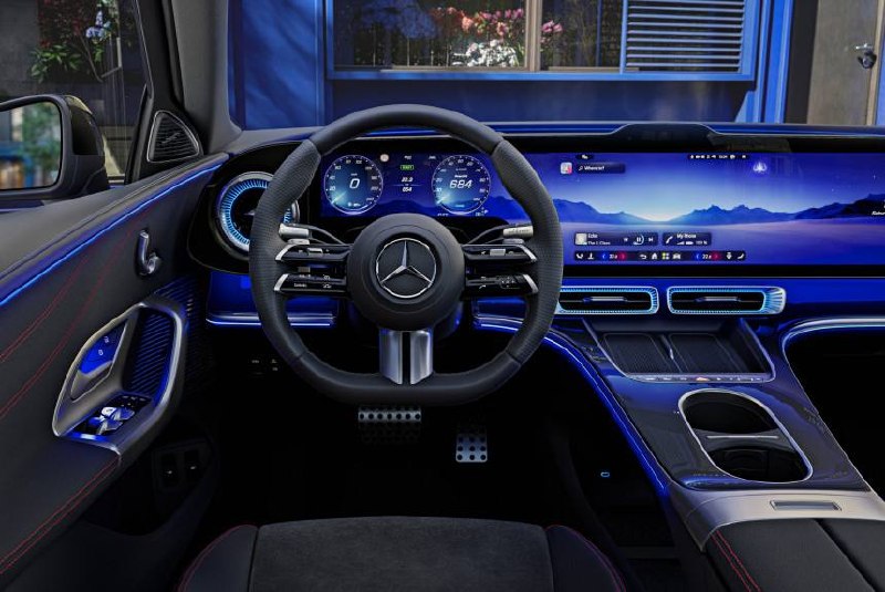 Mercedes-Benz показал салон электрического C-класса