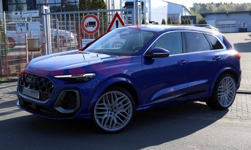 Audi тестирует 640-сильный RS Q5 с гибридом Audi тестирует 640-сильный RS Q5 с гибридом