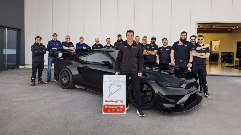 Ford Mustang GTD Competition установил рекорд Нюрбургринга и бросил вызов Chevrolet Ford Mustang GTD Competition установил рекорд Нюрбургринга и бросил вызов Chevrolet