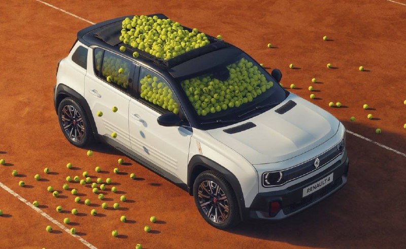 Renault представила теннисную версию электрокроссовера 4 Roland-Garros E-Tech Renault представила теннисную версию электрокроссовера 4 Roland-Garros E-Tech