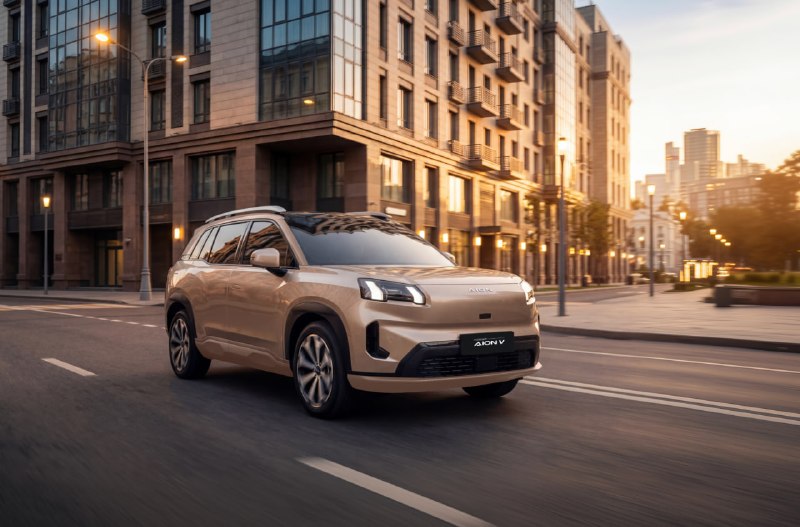 GAC начал продажи электрического кроссовера AION V в России GAC начал продажи электрического кроссовера AION V в России