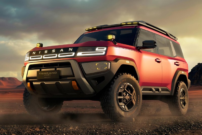 Nissan Terrano: рамный внедорожник с гибридом на 408 сил Nissan Terrano: рамный внедорожник с гибридом на 408 сил