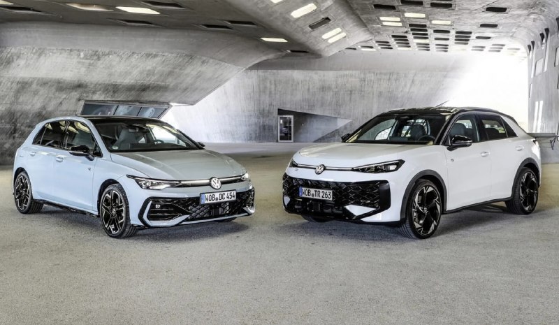 Volkswagen Golf и T-Roc: новый гибридный формат с 1,6 кВт·ч батареей