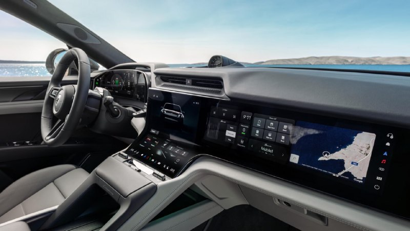 Электрический Porsche Cayenne Coupe представили на премьере в Пекине