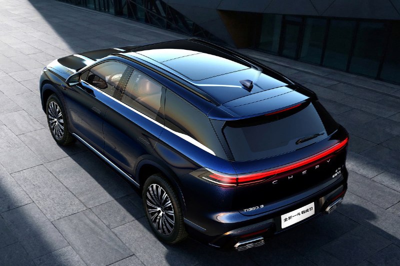 Chery представила обновлённый Tiggo 9 с 30-дюймовым экраном