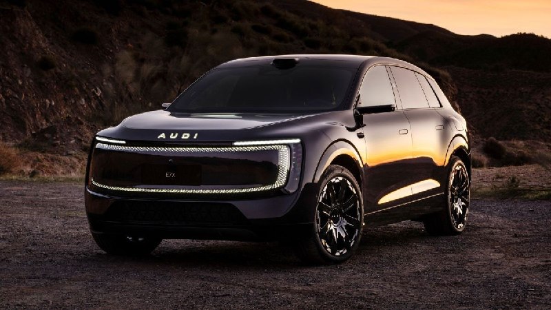 Новый электрокроссовер Audi E7X: бюджетный дебют в Китае