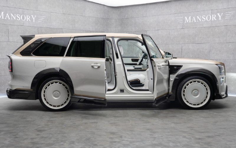 Mansory довёл Zeekr 9X до 1400 сил: люксовый кроссовер с «роллс-ройсовыми» дверями