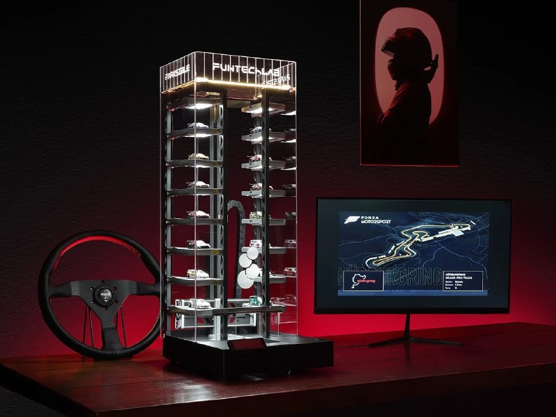 Премиальный микрогараж Parksible для коллекционных машин 1:64 Премиальный микрогараж Parksible для коллекционных машин 1:64