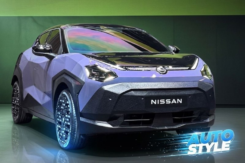 Nissan Juke F17: электрический кроссовер с дизайном под оригами Nissan Juke F17: электрический кроссовер с дизайном под оригами