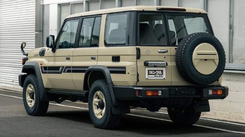 Toyota показала ретро-модификацию Land Cruiser 70 Urban Heritage Style