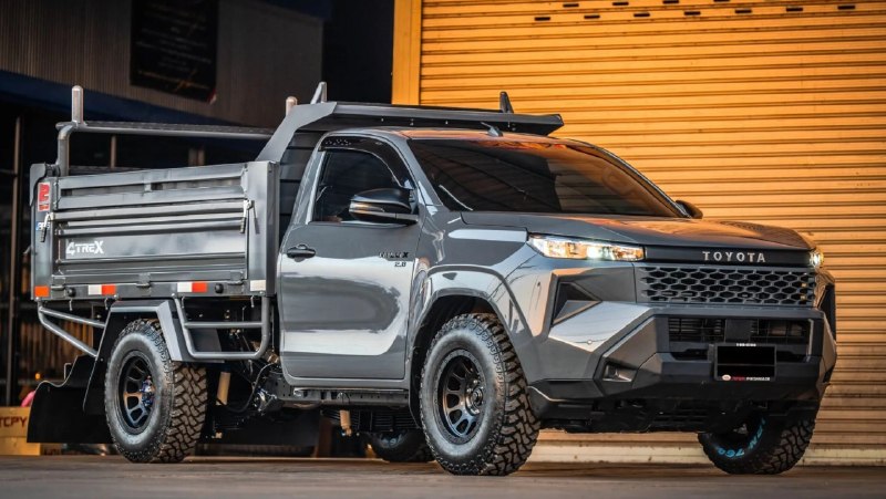 Toyota Hilux Travo: пикап с усиленной рамой и грузоподъёмностью 5 тонн Toyota Hilux Travo: пикап с усиленной рамой и грузоподъёмностью 5 тонн