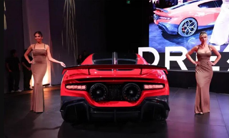 Электрический гиперкар Dreame Nebula Next 01 Jet Edition: разгон до 100 за 0,9 с