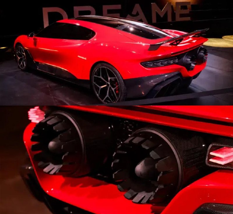 Электрический гиперкар Dreame Nebula Next 01 Jet Edition: разгон до 100 за 0,9 с