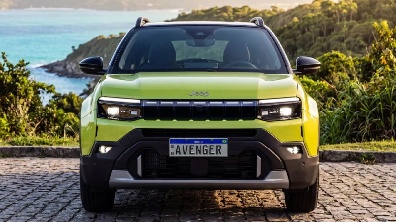 Jeep запустил обновлённый Avenger в Бразилии Jeep запустил обновлённый Avenger в Бразилии