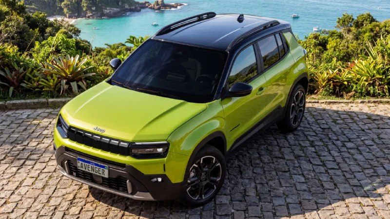 Jeep запустил обновлённый Avenger в Бразилии Jeep запустил обновлённый Avenger в Бразилии