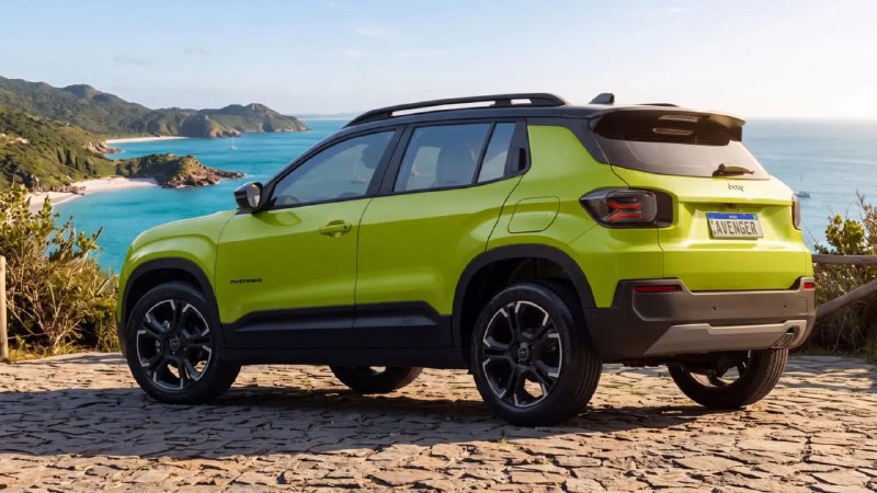 Jeep запустил обновлённый Avenger в Бразилии Jeep запустил обновлённый Avenger в Бразилии