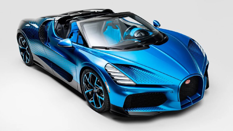 Bugatti представила гиперкар W16 Mistral с дизайном «стрекоза» Fly Bug