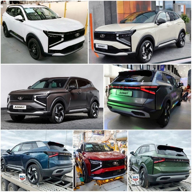 АВТОВАЗ рассекретил цвета кузова LADA Azimut: 8 оттенков и варианты крыши АВТОВАЗ рассекретил цвета кузова LADA Azimut: 8 оттенков и варианты крыши