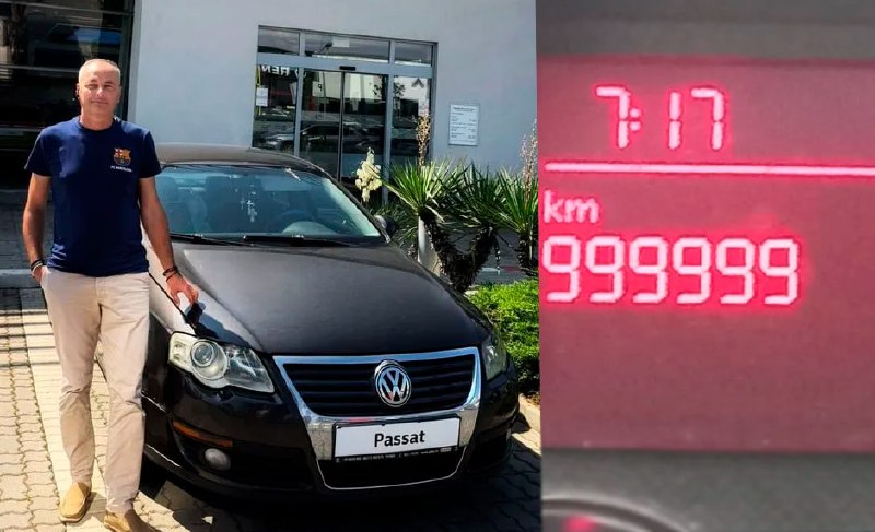 Дизельный Volkswagen Passat проехал 1 миллион километров Дизельный Volkswagen Passat проехал 1 миллион километров