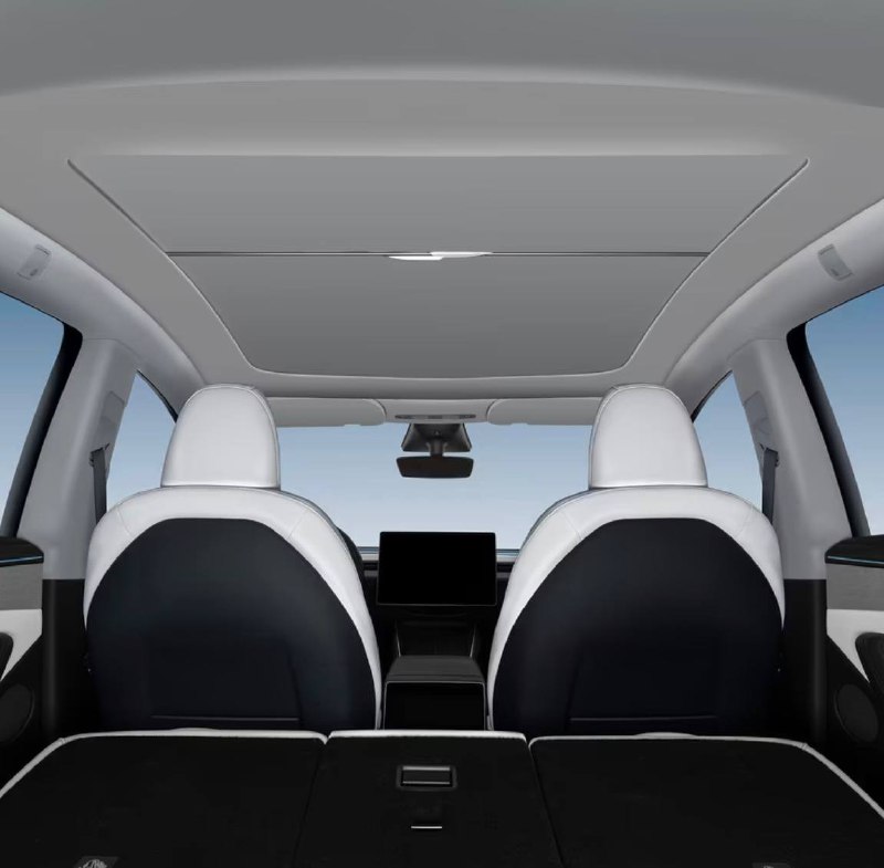 Tesla представила солнцезащитную шторку для Model Y 2025 Tesla представила солнцезащитную шторку для Model Y 2025