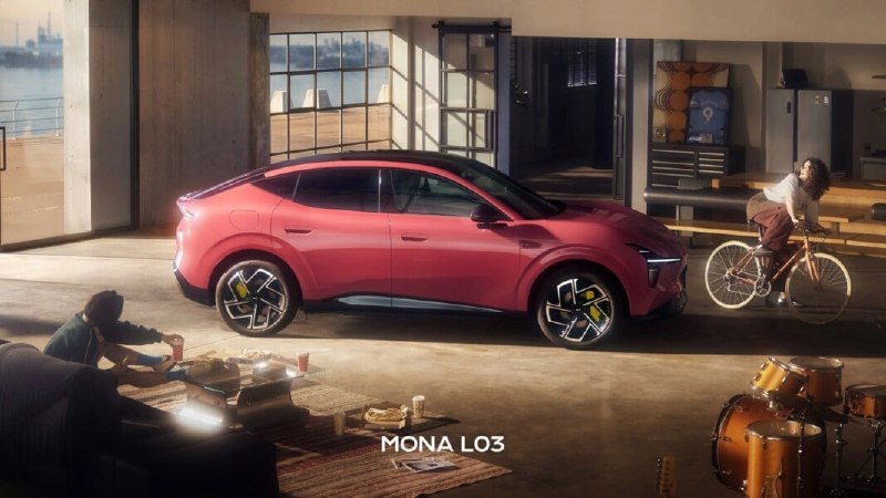 Китайский фастбэк Xpeng Mona L03: стиль Ferrari по цене Lada Vesta Китайский фастбэк Xpeng Mona L03: стиль Ferrari по цене Lada Vesta