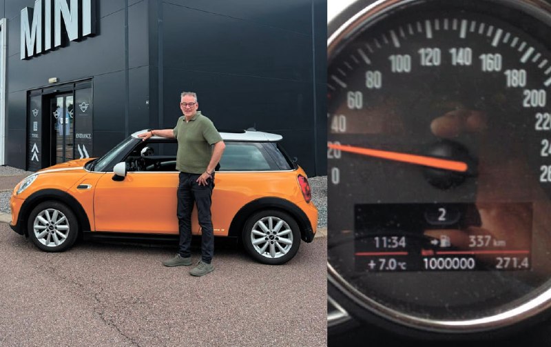 MINI Cooper D преодолел 1 миллион километров без капремонта MINI Cooper D преодолел 1 миллион километров без капремонта