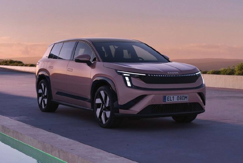 Представлен флагманский электрический кроссовер Skoda Peaq Представлен флагманский электрический кроссовер Skoda Peaq