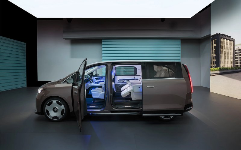 Mercedes-Benz VLE 2026: инновационный минивэн с управлением креслами через смартфон
