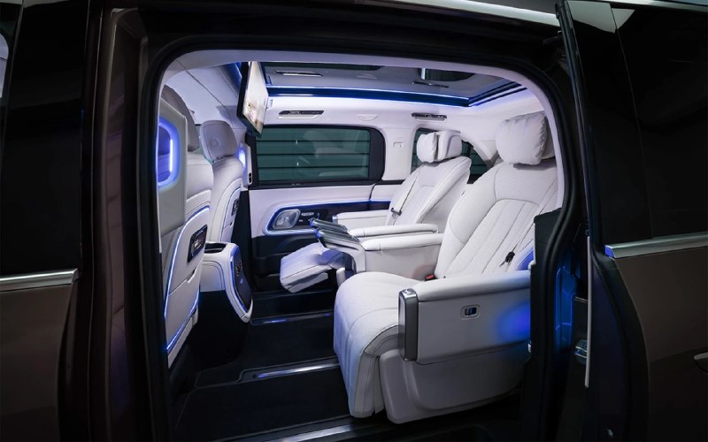 Mercedes-Benz VLE 2026: инновационный минивэн с управлением креслами через смартфон