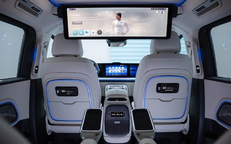 Mercedes-Benz VLE 2026: инновационный минивэн с управлением креслами через смартфон