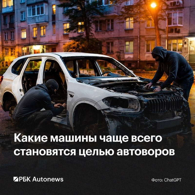 Страховщики назвали автомобили, наиболее подверженные кражам деталей в 2026 году