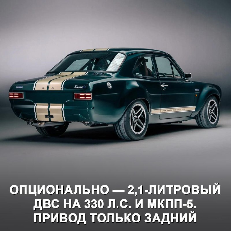 Ford Escort Mk1 RS возвращается: реинкарнация культового спорткара за £295 000 Ford Escort Mk1 RS возвращается: реинкарнация культового спорткара за £295 000