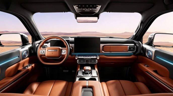 Chery Rely P3X: рамный пикап с дизель-гибридом мощностью 476 л.с. Chery Rely P3X: рамный пикап с дизель-гибридом мощностью 476 л.с.