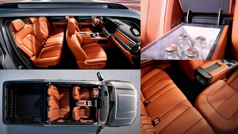 Chery Rely P3X: рамный пикап с дизель-гибридом мощностью 476 л.с. Chery Rely P3X: рамный пикап с дизель-гибридом мощностью 476 л.с.