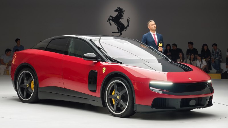 Электрический Ferrari Luce мгновенно раскупили в Китае Электрический Ferrari Luce мгновенно раскупили в Китае