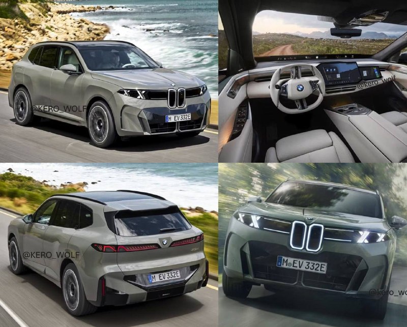 Утечка изображений нового BMW X5: дизайн в стиле Neue Klasse